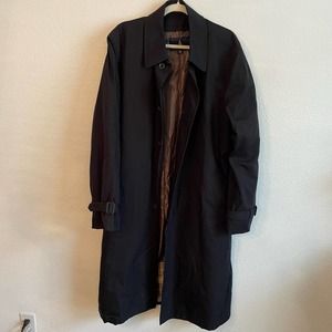 London Fog men’s trench coat removable inner lining plus fully lined 44Reg